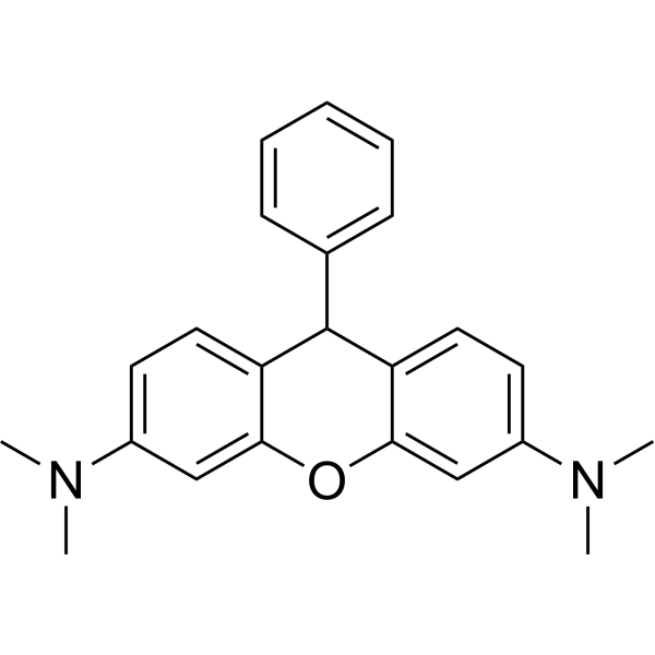 Dihydrotetramethylrosamine Chemical Structure