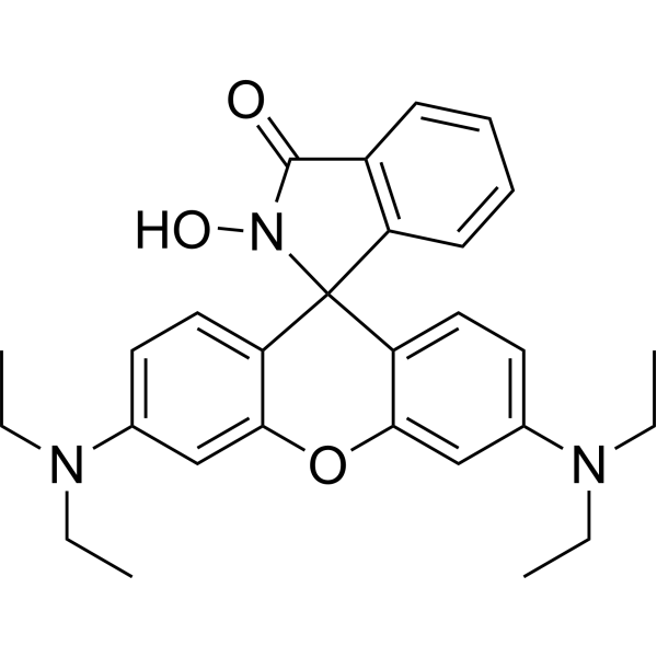 N-hydroxy Rhodamine B amide Chemical Structure