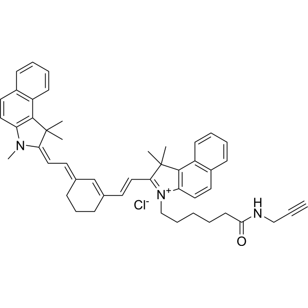 Cy7.5 alkyne chloride Chemical Structure