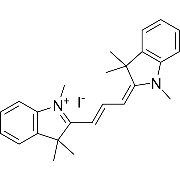 Cy3 dimethyl iodide Chemical Structure