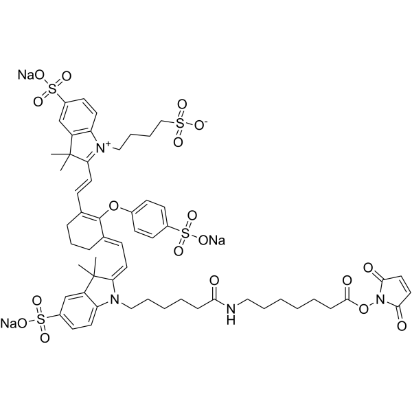 800CW maleimide Chemical Structure