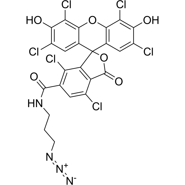 HEX azide, 6-isomer Chemical Structure