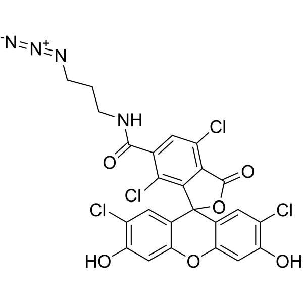 6-TET Azide Chemical Structure