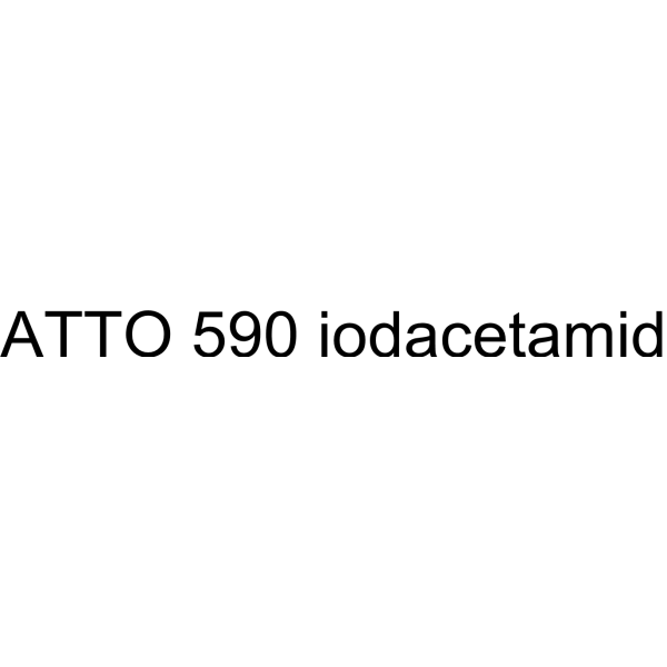 ATTO 590 iodacetamid Chemical Structure