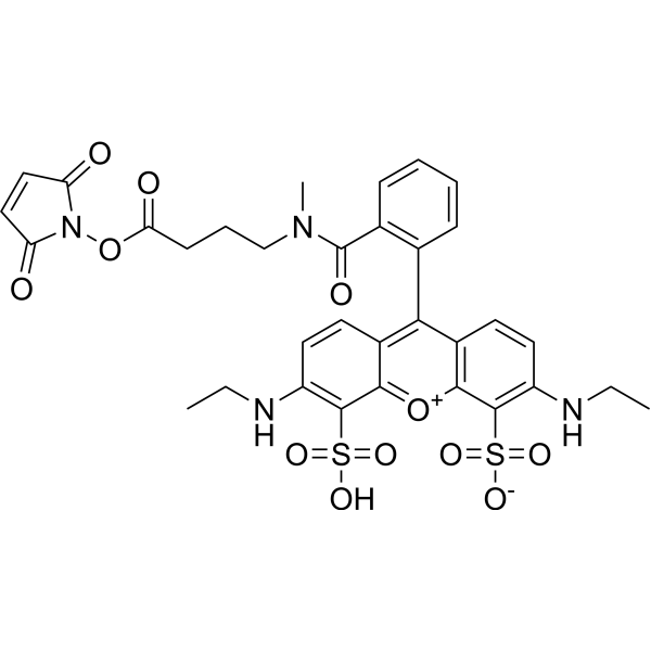 ATTO 532 maleimide Chemical Structure