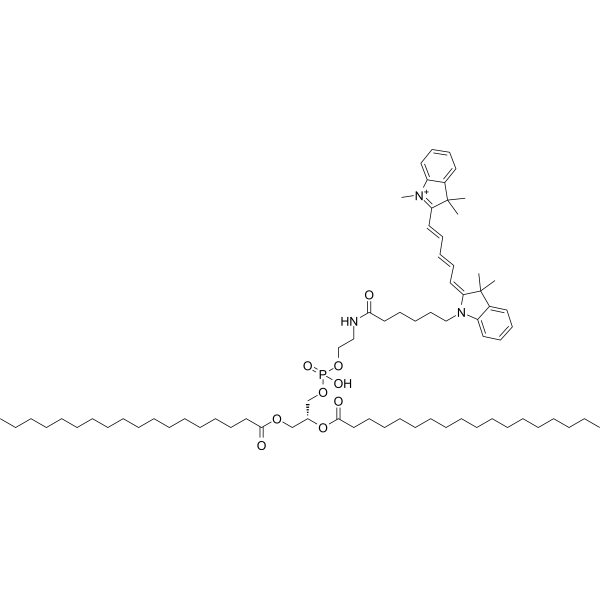 Cy5-DSPE Chemical Structure