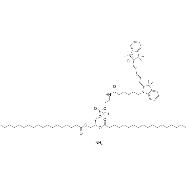 Cy5-DSPE chloride ammonium Chemical Structure
