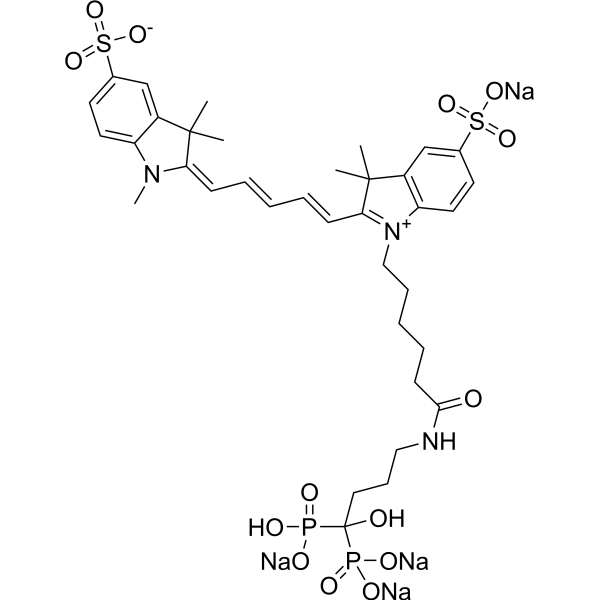 Cy5-ALN Chemical Structure