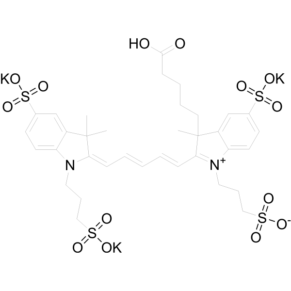 AF 647 carboxylic acid Chemical Structure