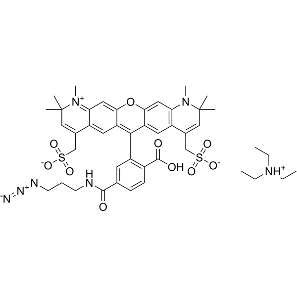 AF 594 azide triethylamine