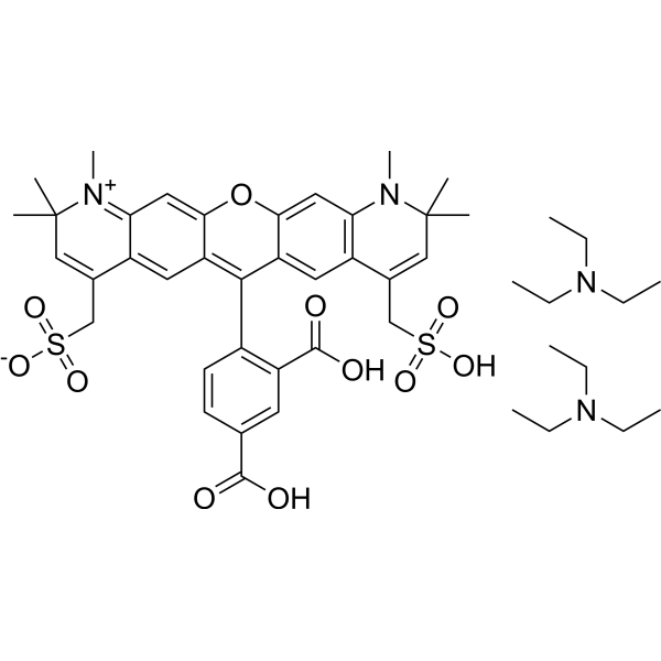 AF 594 carboxylic acid Chemical Structure