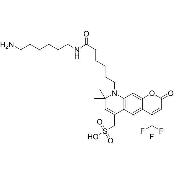 AF 430 amine Chemical Structure