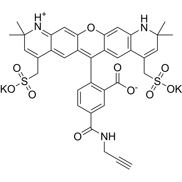 AF 568 alkyne Chemical Structure