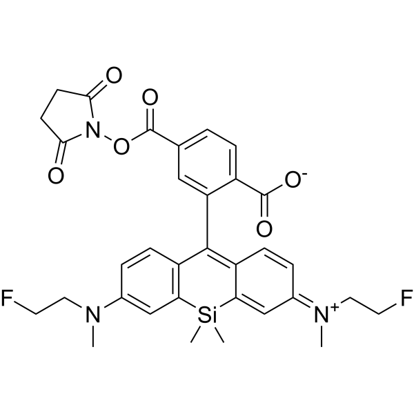 SiR650-CH2F Chemical Structure
