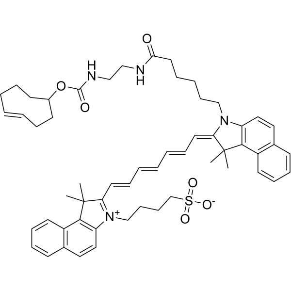 ICG-TCO Chemical Structure