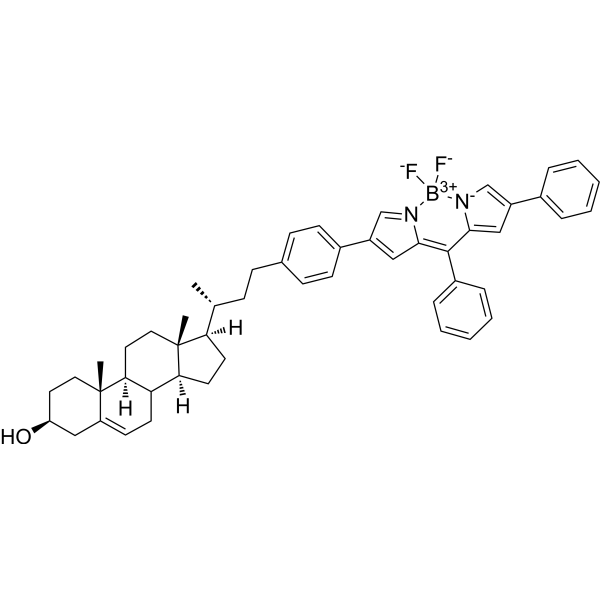 BODIPY-cholesterol conjugate-2 Chemical Structure