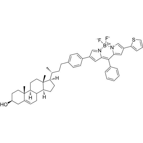 BODIPY-cholesterol conjugate-3 Chemical Structure