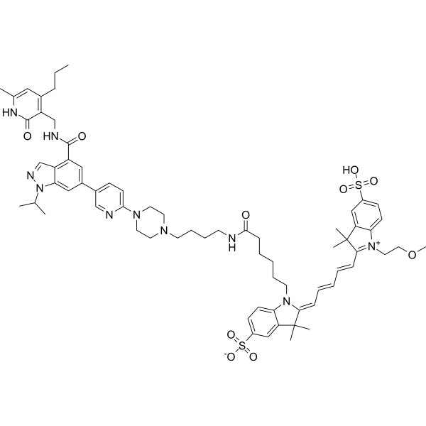 EZH2-AF647 Chemical Structure