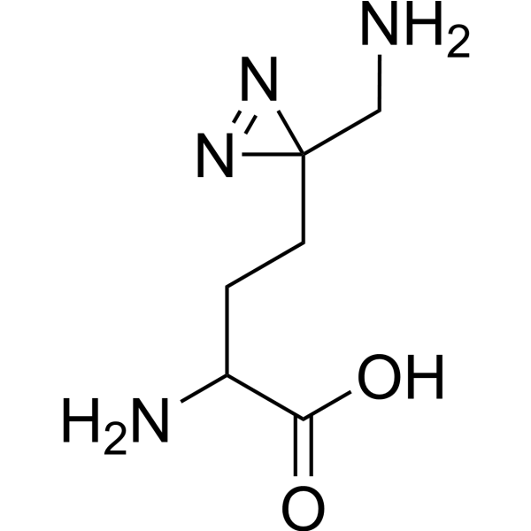Photo-DL-lysine Chemical Structure