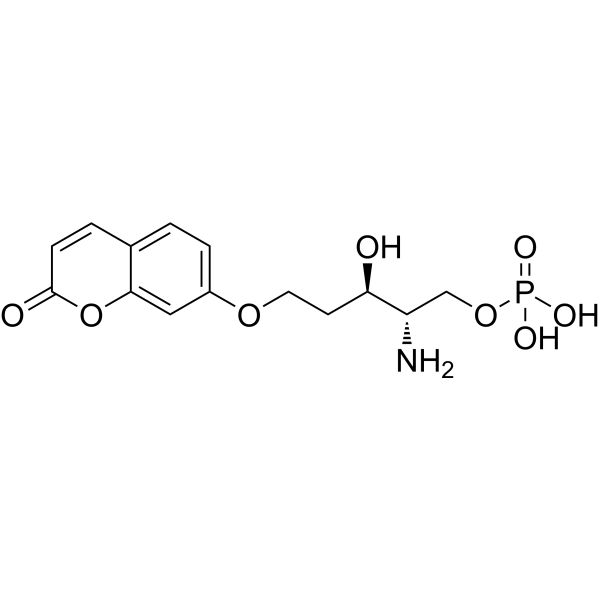 SGPL1 fluorogenic substrate Chemical Structure