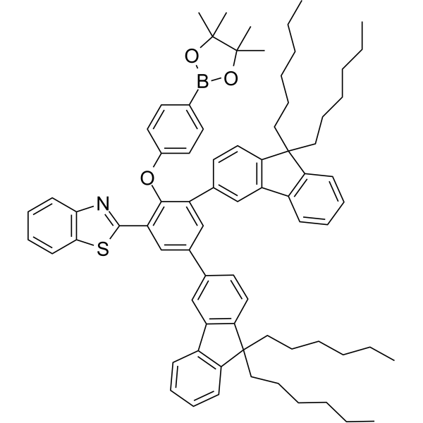 HBT-Fl-BnB Chemical Structure