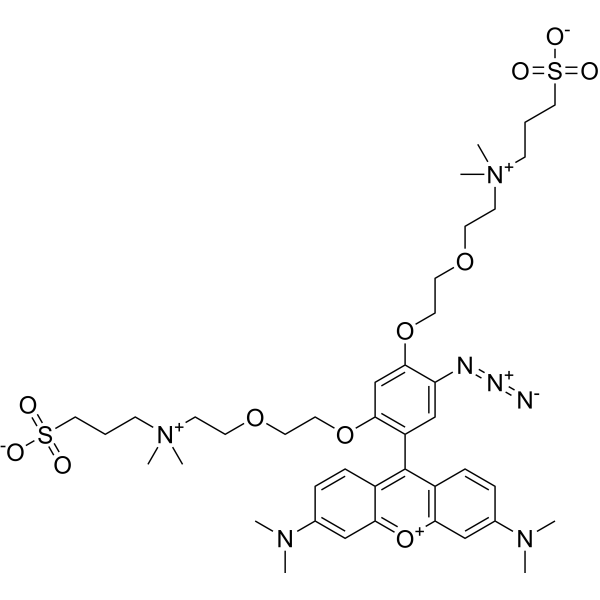 CalFluor 555 azide Chemical Structure