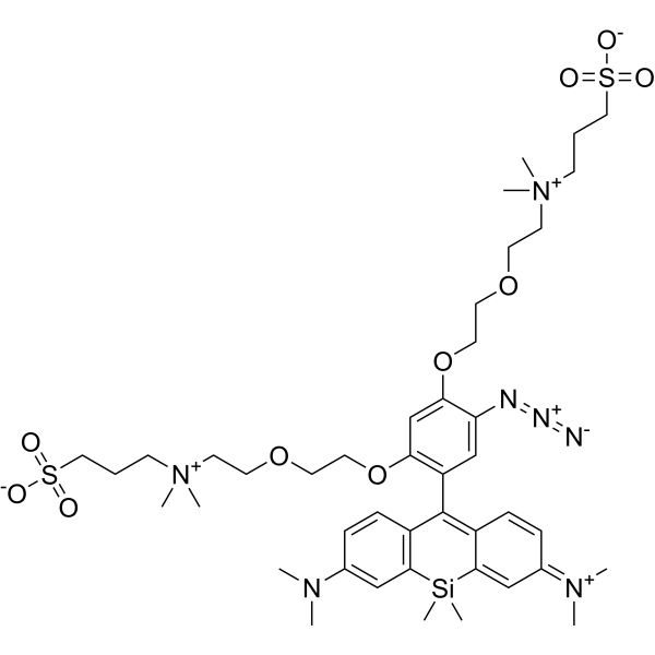 CalFluor 647 azide Chemical Structure