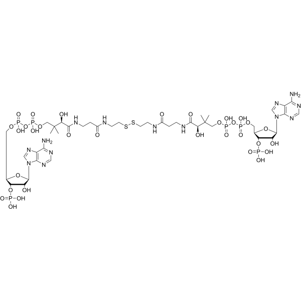 CoA-S-S-CoA Chemical Structure