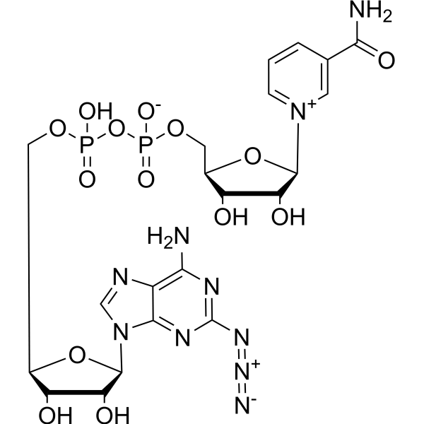 2-Azido-NAD Chemical Structure