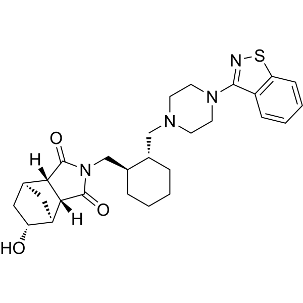 <em>Lurasidone</em> metabolite 14283