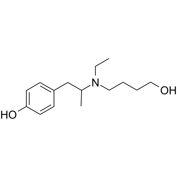 O-Desmethyl Mebeverine alcohol Chemical Structure