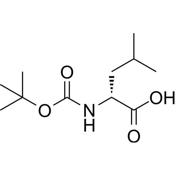 (tert-Butoxycarbonyl)-<em>D</em>-leucine