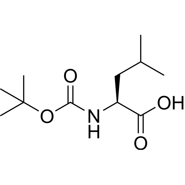Boc-L-Leu-OH Chemical Structure
