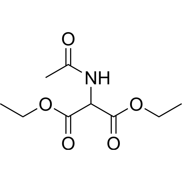 Diethyl acetamidomalonate Chemical Structure