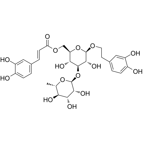 Isoacteoside Chemical Structure