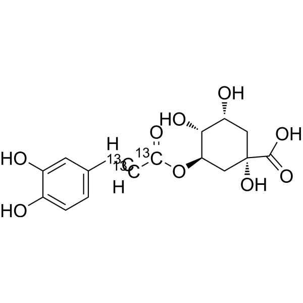 Chlorogenic acid-13<em>C</em>3