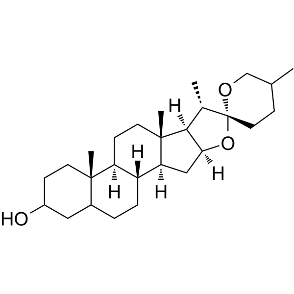 Spirostan-3-ol Chemical Structure