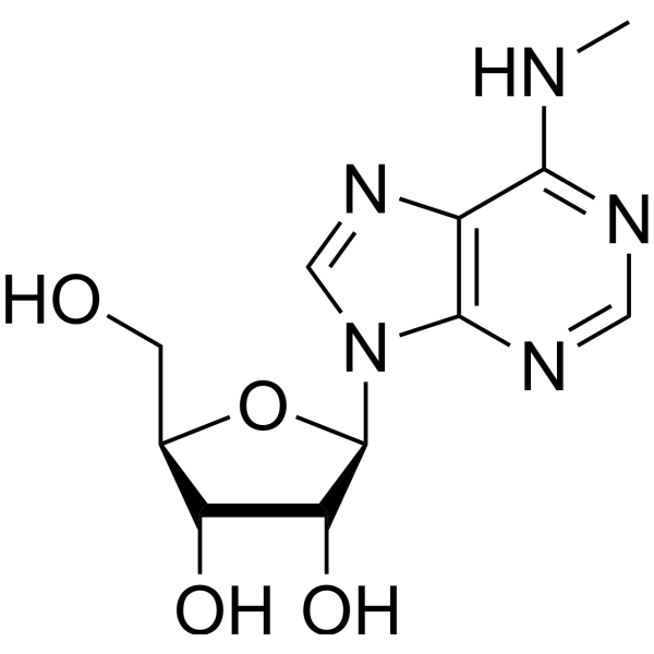 N6-Methyladenosine Chemical Structure