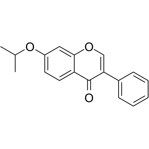 Ipriflavone Chemical Structure