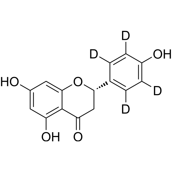 Naringenin-d<sub>4</sub> Chemical Structure