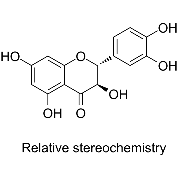 (±)-Taxifolin Chemical Structure