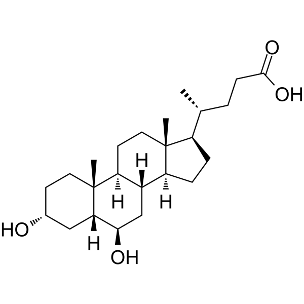 Murideoxycholic acid Chemical Structure