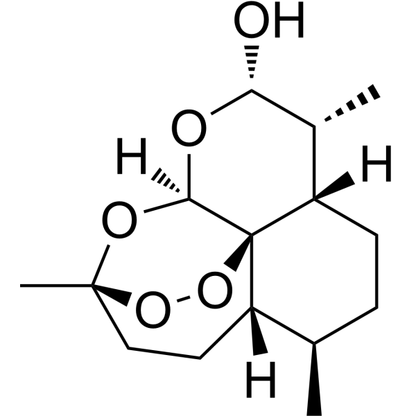 Dihydroartemisinin Chemical Structure