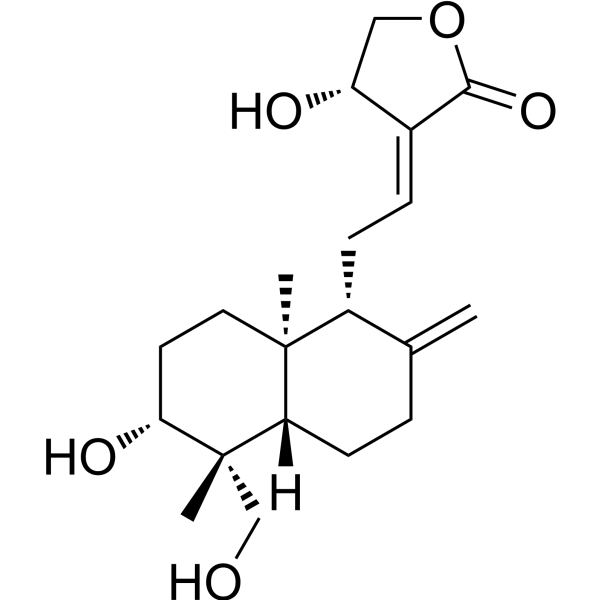 Andrographolide Chemical Structure