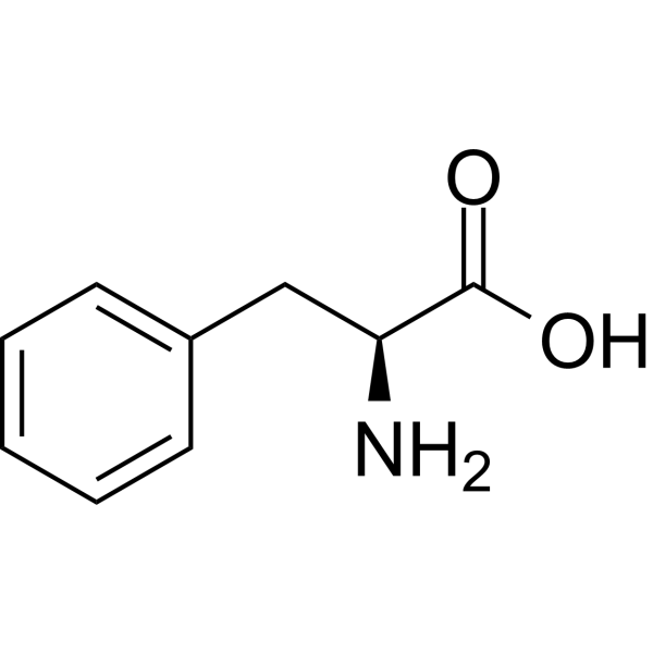 L-Phenylalanine Chemical Structure
