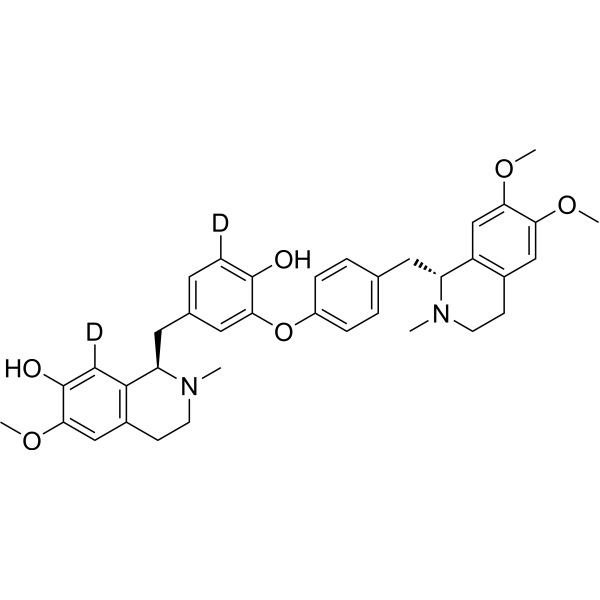 Daurisoline-d<sub>2</sub> Chemical Structure