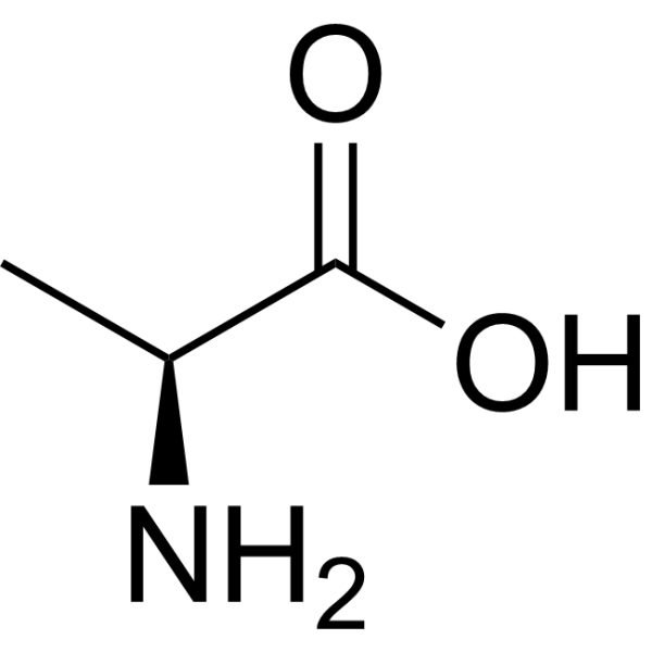 L-Alanine Chemical Structure