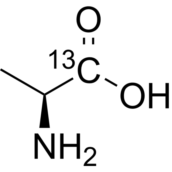 L-Alanine-1-13C Chemical Structure