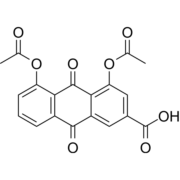 Diacerein Chemical Structure