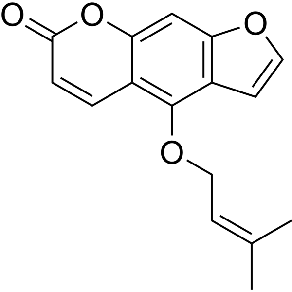 Isoimperatorin Chemical Structure